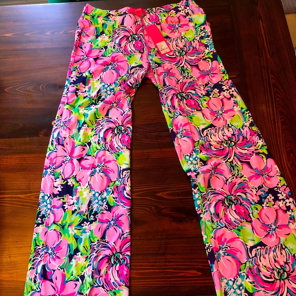 Lilly Pulitzer Georgia May Palazzo Pant size Small